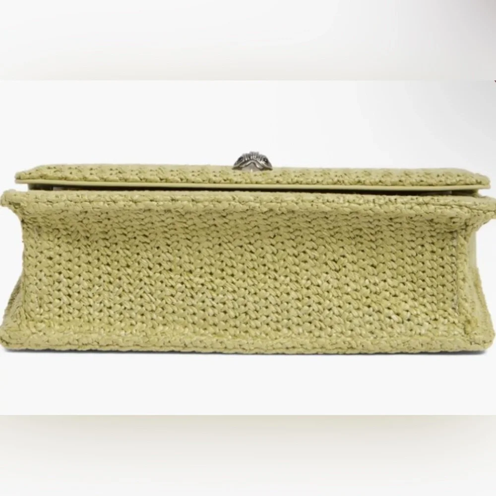 Kurt Geiger London Elegant raffia woven Crossbody Bag! NWT! NEW IN BOX! - Picture 7 of 9